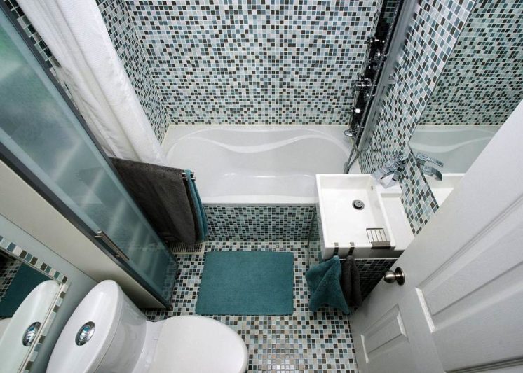дизайн ванной комнаты в панельном доме