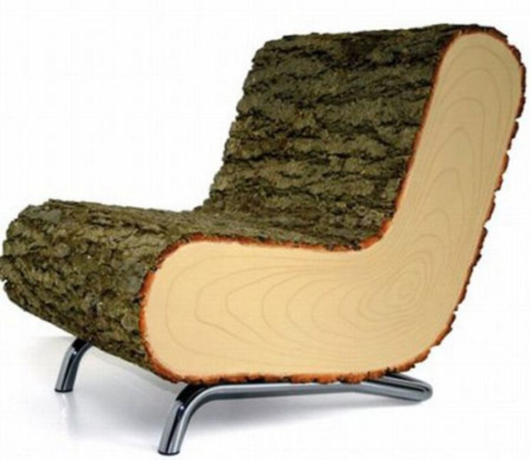 оригинальная мебель из дерева